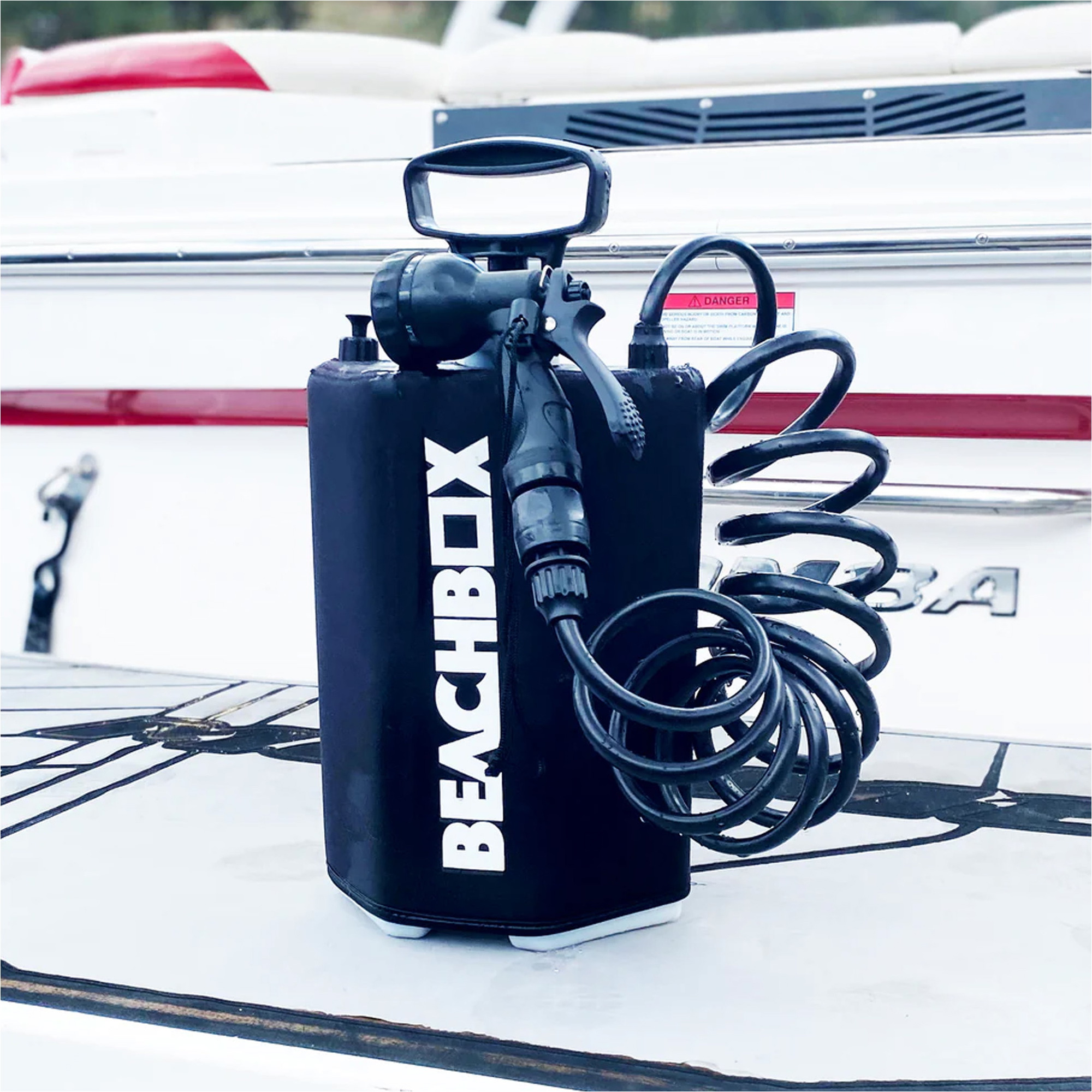 2026 BeachBox Shower Tank BBST21 - Black